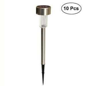10 Pezzi Luci Solari LED da Giardino per Esterni, Lampade da Giardino in Acciaio Inossidabile - Product Image 2