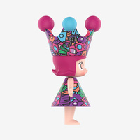 POPMART MEGA ROYAL MOLLY 1000% HAN MEILIN Оригинальные аниме-фигурки, коллекционные куклы для дома, декор, сюрприз-боксы-сюрпризы