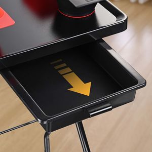 Folding Salon <b>Trolley</b> Tray for Convenient Organization and <b>Mobility</b> - Product Image 4