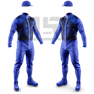 Uniformes de Béisbol Personalizados para Hombre, Sublimados, Transpirables, Antibacterianos, con Cierre de Cremallera 100% - Product Image 4