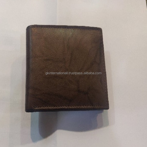 Cartera minimalista de cuero suave para hombre, billetera pequeña de gran capacidad con logotipo aleatorio, barata, nueva - Product Image 2