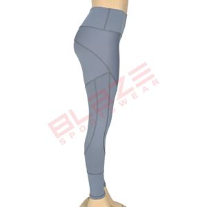 กางเกงเลกกิ้งสำหรับเล่นโยคะระบายอากาศได้เอวสูงแห้งเร็วกางเกงเลกกิ้งเล่นโยคะเอวยางยืดน้ำหนักเบา - Product Image 2