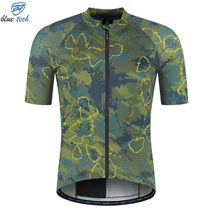 Maillot de Ciclismo Personalizado con Logotipo para Hombre, Transpirable, Ligero, para Bicicleta de Carretera y MTB, Tejido de Secado Rápido, Servicios OEM - Product Image 1