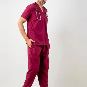 Cheap Price Medical Scrub Suit Top Quality Medical Scrub Suit 100% Cotton Medical Scrub Suit - Product Image 2