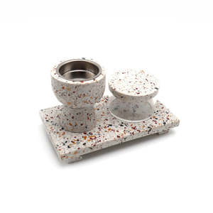 Juego de Quemadores de Incienso de Sándalo Hechos a Mano de las Noches Árabes, Kit de Lujo de Oud e Incienso para Ramadán - Product Image 5