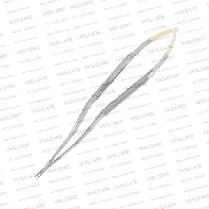 Porte-aiguille intranasal à baïonnette Tebbetts 8" 20cm 7000 Jaw pour rhinoplastie et réparation de perforation septale, instrument chirurgical par Vaslcare - Product Image 2