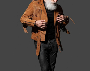 Men Genuine Cowhide Leather Western Cowboy <b>Jacket</b> Fringe Tassel Leather Coat Vintage <b>Biker</b> <b>Jacket</b> - Product Image 2