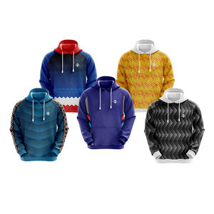 Sweat à capuche personnalisé Olympians pour homme, impression par sublimation, manches raglan, style décontracté automne, 100% polyester - Product Image 2