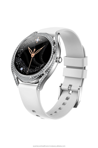 2025 QC W07 diseño de lujo reloj inteligente para mujer 1,28 \ "AMOLED IP67 resistente al agua BT recordatorio de llamada ritmo cardíaco SpO2 BP UNISEX EXECUTIVE - Product Image 3