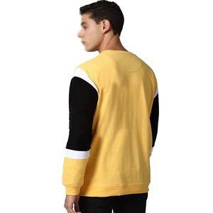Regular Men Custom Crew Neck Sweater Long Sleeve Sweat Shirts Thick Fleece Blank Sweatshirt For Man - Product Image 2