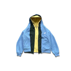 Sudadera con Capucha Oversize de Algodón Grueso French Terry para Otoño, con Cremallera Frontal y Bolsillo, Estilo Casual, con Logotipo Personalizado - Product Image 1