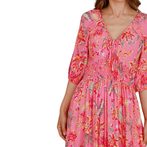 Vestido Maxi de Verano para Mujer, Vestido de Moda con Mangas Abullonadas - Product Image 4
