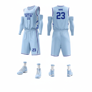 Maillot de basketball Sportex Wear 2026 Viral Blokecore Tendance Rétro Héritage Sublimation Luxe Streetwear Coupe Oversize - Product Image 1