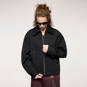Design Coat <b>Men</b> Winter Casual Solid Zipper Stand Collar <b>Flight</b> Bomber <b>Jacket</b> Softshell Windbreaker - Product Image 2