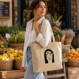 Custom Logo Canvas Tote <b>Bag</b> | Durable Reusable Eco Friendly Shopping <b>Bag</b> | Perfect for Daily Use Promotions And Multiple <b>Sizes</b> - Product Image 3