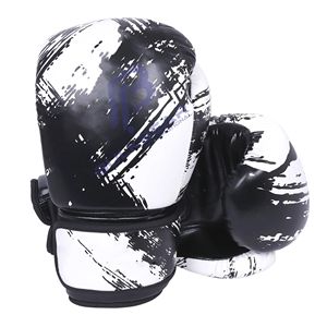 Custom Professional Boxing Gloves PU <b>Material</b> Waterproof Non-Slip Hook Loop Closure Boxing Fights Training Sparring Gloves - Product Image 3