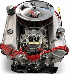 Moteur V8 454 de type crate, essence, 7,0 L, refroidi par eau, bloc long, pour remplacement et réparation, performance GM, Chevrolet 427 Big Block - Product Image 1