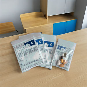 Custom LDPE Medical Zipper Bag for Pharmacy Pill Medicine Dispensing Hospital Clinic and Medical Use - Product Image 1