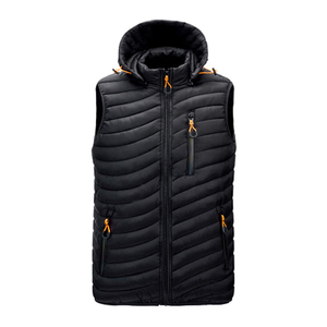 Gilets matelassés pour hommes, style décontracté, vêtements d'hiver, vestes sans manches, sur mesure. - Product Image 6