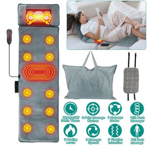 Tappetino Massaggiante Elettrico Multifunzionale Riscaldato per Tutto il Corpo con 10 Testine Massaggianti per il Collo - Product Image 2