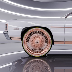 <span class=keywords><strong>Jantes</strong></span> en alliage forgé sur mesure en 2 parties, 18-26 pouces, 5x114.3, multi-rayons, couleur or rose, style Dayton Wire Wheels. - Product Image 1