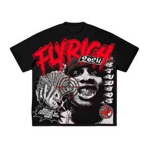 T-shirt pour homme Glory Zone, taille plus, 100% coton jersey, décontracté, streetwear surdimensionné - Product Image 2