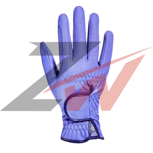 Gants d'équitation synthétiques gaufrés souples OEM ODM, toutes saisons, confortables, de protection pour l'extérieur - Product Image 2