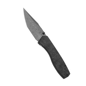 Damascus Steel Folding Knife Handmade Outdoor Pocket <b>Tool</b> Premium Pattern Steel <b>Camping</b> Hiking Fishing Travel Utility - Product Image 5