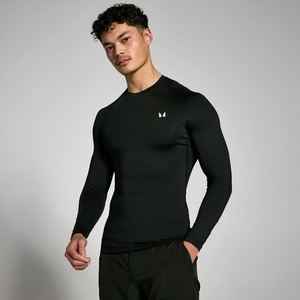 mens compression shirt gym fitness athletic wear quick dry stretch fabric training workout tee performance supplier - Product Image 5