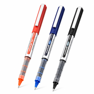 Bolígrafo de Gel ball Eye UB-150 de 0.5mm, Plástico, Negro, Rojo, Azul, Escritura Suave, Papelería Japonesa - Product Image 1