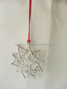 Decoraciones colgantes de Navidad Latón antiguo Adorno para el hogar interior y exterior Estilo modelo Adornos navideños duraderos - Product Image 2