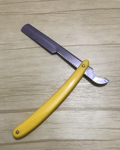 Barber <b>Straight</b> <b>Razors</b> Turkish Style Stainless Steel Wood Handle Folding Shaving <b>Razors</b> for Body & Bikini Use with Private Label - Product Image 3