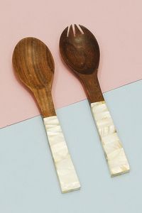 Hand Crafted Design <b>Salad</b> Server With MOP Handle MOP <b>Salad</b> Server Serving <b>Tools</b> <b>Salad</b> <b>Tools</b> <b>Salad</b> Server At very low Price - Product Image 3