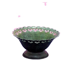 ถาดเก็บของบนโต๊ะอาหารแบบตั้งได้ถาดสีเงินและสีทองสีเขียว - Product Image 1