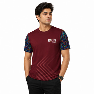 Camiseta de Hombre Holgada con Estampado Gráfico, Manga Corta, Estilo Urbano, Algodón Pesado, para Venta al por Mayor en EE. UU. y Europa - Product Image 3