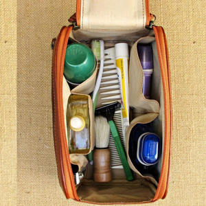 Trousse de toilette de voyage pour homme de haute qualité, sacs de rangement portables carrés en toile, étuis personnalisables pour maquillage, en vente à bas prix - Product Image 3