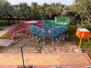 Aire de jeux en filet d'aventure pour centres de divertissement familial, système de terrain de jeu commercial en filet de cordes, structure d'escalade en filet extérieur - Product Image 5