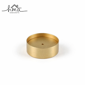 Porta Incienso Metálico con Forma de Hoja y Soporte de Bola, Bandeja Elegante para Cenizas, Quemador de Varillas Moderno y Minimalista, Fragancia para el Hogar - Product Image 2