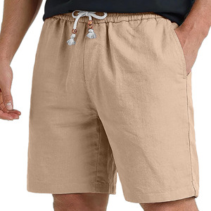 Shorts de sport personnalisés grande taille avec logo personnalisé pour hommes, été, polyester et élasthanne, pour la course à pied et le fitness. - Product Image 5