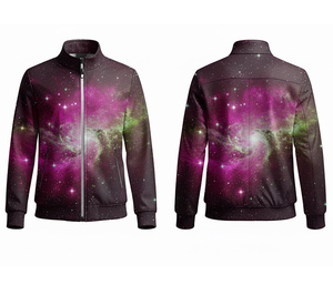 Chaqueta Deportiva Personalizada con Cierre Completo, Ropa para Correr y Hacer Ejercicio, Cálida, Transpirable y de Secado Rápido |   Tallas Hombre Mujer Juvenil - Product Image 2