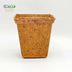 Eco-Friendly Organic Seed Starter <b>Pots</b> From Coconut Coir Fiber - Sustainable Agriculture Supplies From Eco2go Vietnam - Product Image 3
