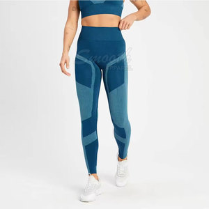 Leggings Deportivos para Mujer, Hechos en Pakistán, de Alta Calidad, Transpirables, Cintura Elástica, Color Sólido, Largos, Spandex/Poliéster, Precio Razonable - Product Image 4
