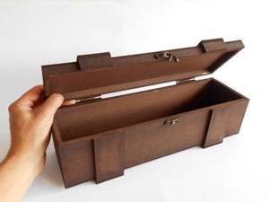 Soporte de madera de diseño para botellas, organizador de almacenamiento de vino para encimera de cocina, estante hecho a mano de madera natural para decoración de mesa - Product Image 2