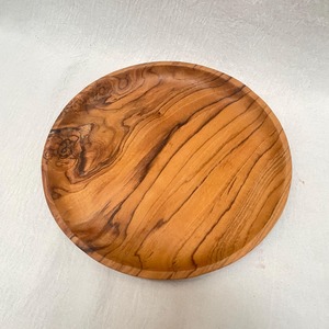 Assiette en bois de qualité supérieure, idéale pour un usage quotidien à la maison, pour servir le déjeuner et le dîner, vaisselle élégante, accessoire de table indispensable et stylé. - Product Image 1