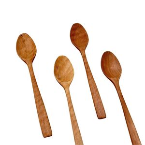 Cuchara de madera con grabado de marca 99 Gold Data, diseños personalizados de múltiples flores, hojas, mariposas y corazones, venta al por mayor, 2026, para regalo - Product Image 1