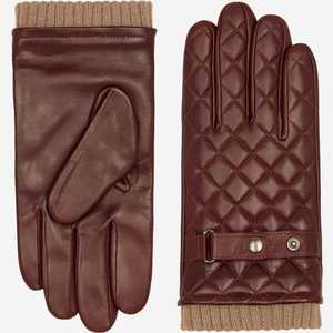 Gants d'hiver pour homme en cuir de vache véritable, à doigts entiers, compatibles écran tactile, thermiques et respirants, pour la conduite et les activités de plein air - Product Image 1