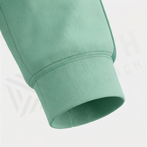 Ensemble de survêtement pour homme, couleur unie, fermeture éclair intégrale, col montant, sweat-shirt et pantalon, respirant, décontracté, pour l'automne - Product Image 6