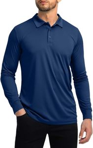 Vêtements confortables coupe athlétique Chemise de golf à manches longues pour homme Tenue quotidienne confortable pour l'été - Product Image 3