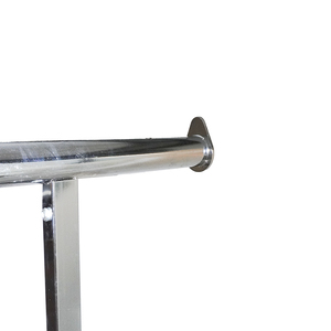 Présentoir pliable de luxe Bros, support de vêtements moderne en métal robuste, présentoir portable pour la vente au détail, support de vêtements OEM ODM Vietnam - Product Image 4