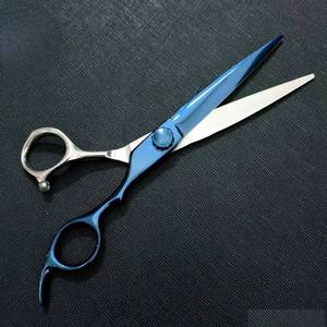 Ciseaux de coiffure professionnels à effiler, lame en acier inoxydable 440C, 28 dents, manche long, pour droitiers, usage en salon de coiffure - Product Image 5